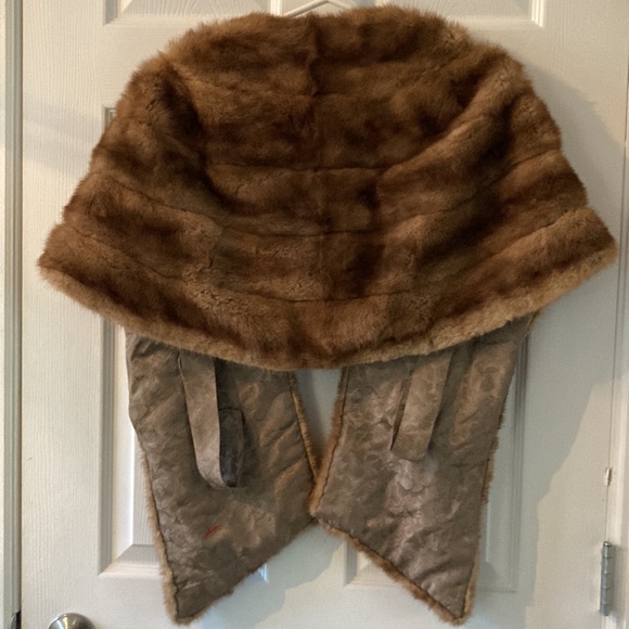 Glamorous and beautiful lined Mink Stole - Vintage in excellent condition 💋 - Picture 12 of 13